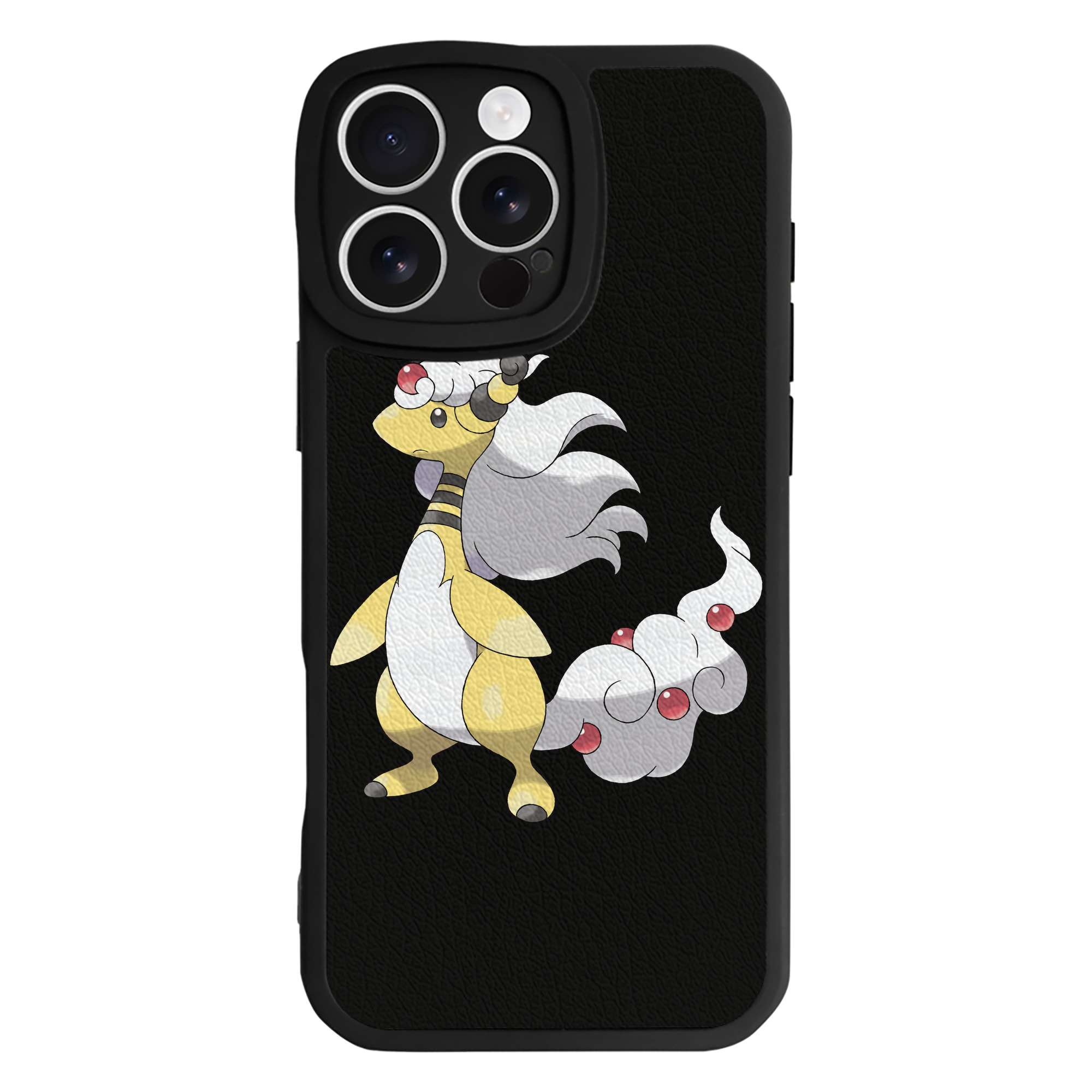 （画像用） ポケットモンスター Pokémon 【iPhone 16シリーズ対応】シリコンスマホケース（レザー調） 材質：シリコン
